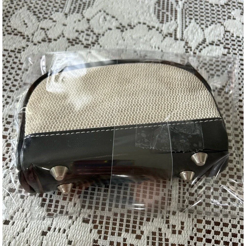 Stylish Black and Red Cosmetic Bag
